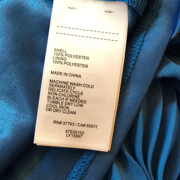 LAUNDRY BY SHELLI SEIGAL PLEATED COCKTAIL DRESS - Picture 6 of 6